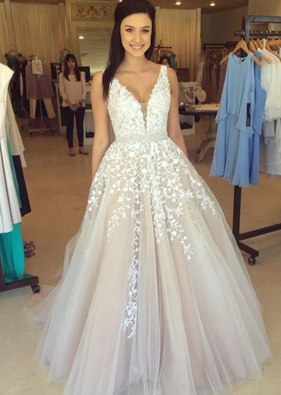 Wedding Dress 2019, Prom Dresses, Evening Gown, Graduation School Party Dress, Winter Formal Dress