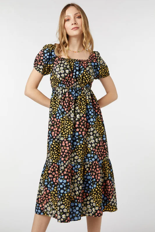 Wendy Floral Midi Dress