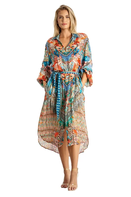 Effortless Shirtdress Cover-Up