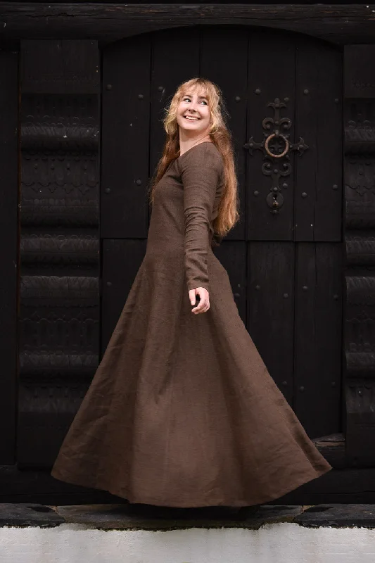 Frøya Viking Linen Dress