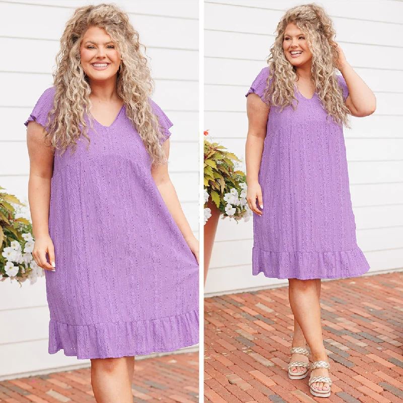 Hot Summer Days Dress, Lilac