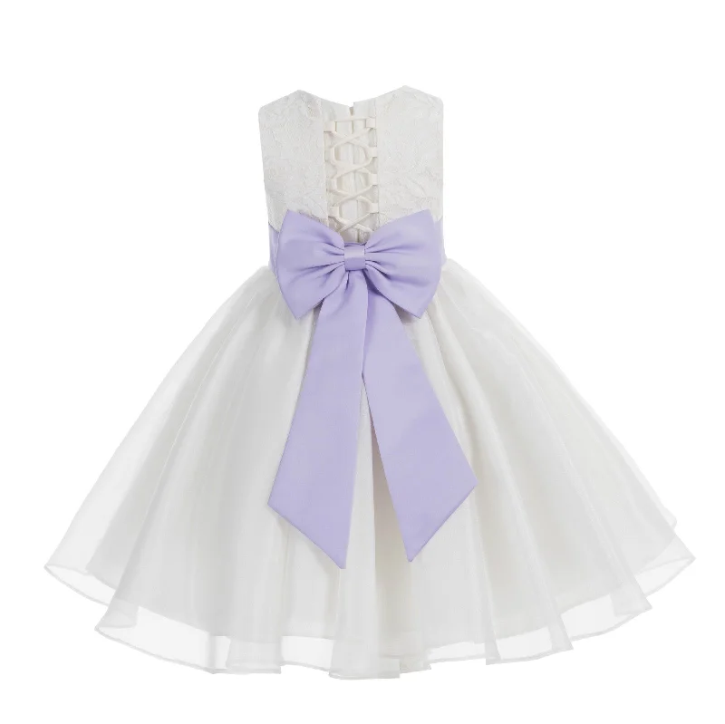 ivory / lilac