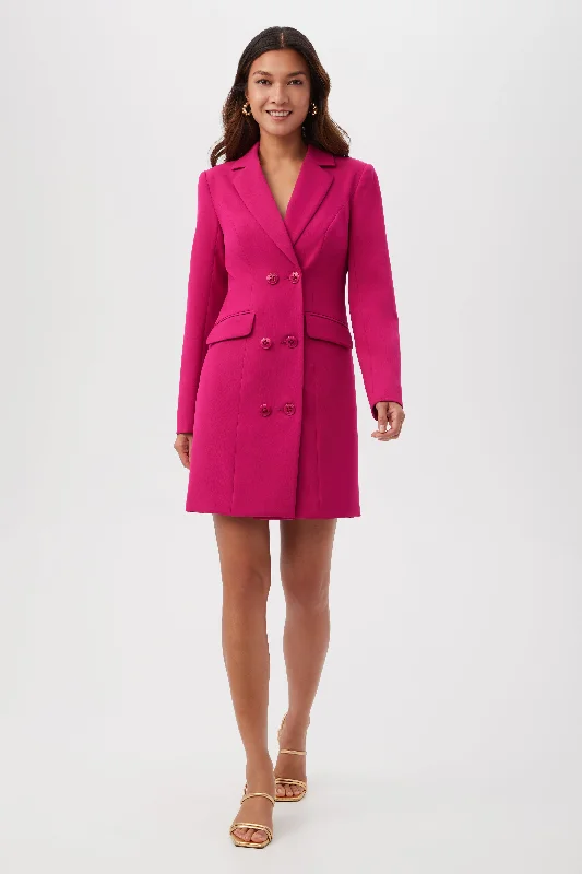 KATANA 2 LONG-SLEEVE DOUBLE-BREASTED BLAZER DRESS