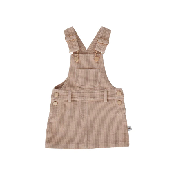 Peggy Empire Pinafore - Ivory Cream