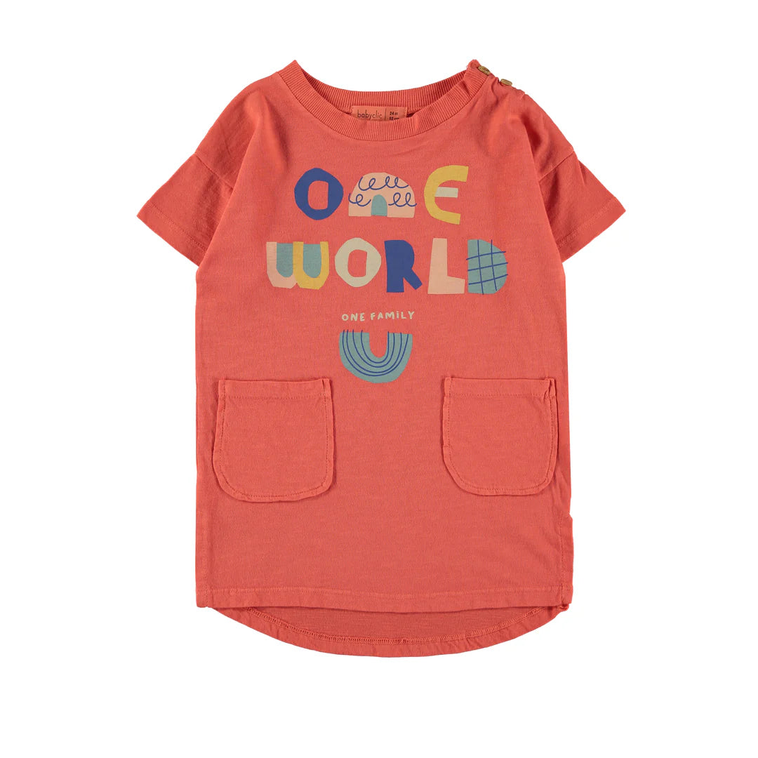 BABYCLIC RED ONE WORLD DRESS