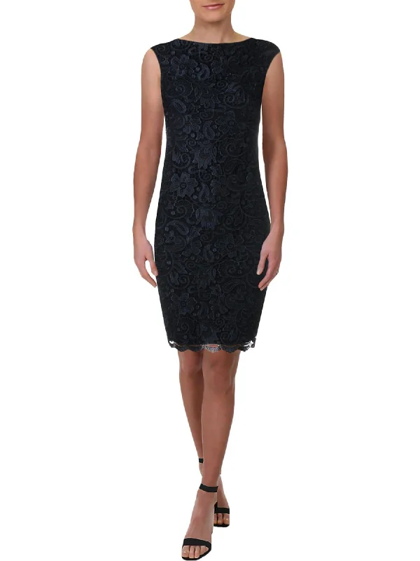 Lauren Ralph Lauren Lace Sheath Dress